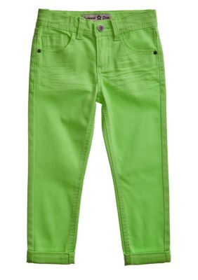 Vanilla Star Neon Crop Jean Girls 4-6X