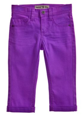 Vanilla Star Neon Crop Jean Girls 4-6X