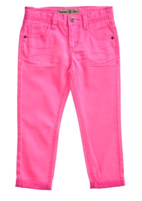 Vanilla Star Neon Crop Jean Girls 4-6X