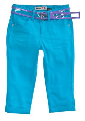Imperial Star Belted Crop Pants Girls 7-16