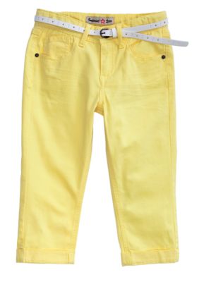 Imperial Star Belted Cropped Pant Girls 7-16