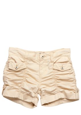 Vanilla Star Poplin Rouched Midi Short Girls 7-16