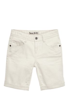 Imperial Star Twill Cuffed Bermuda Short Girls 7-16