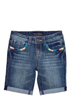 Imperial Star Multi Stitch Bermuda Girls 7-16