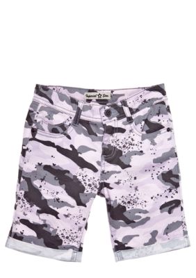 Imperial Star Butterfly and Camo Bermuda Short Girls 7-16
