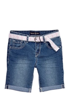 Imperial Star Lace Belt Bermuda Girls 7-16