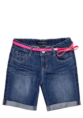 Imperial Star Glitter Bermuda Short Girls 7-16