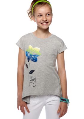 DKNY Rainbow Flower Top Girls 7-16