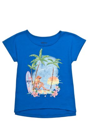 DKNY Surfer Girl Tee Girls 4-6X