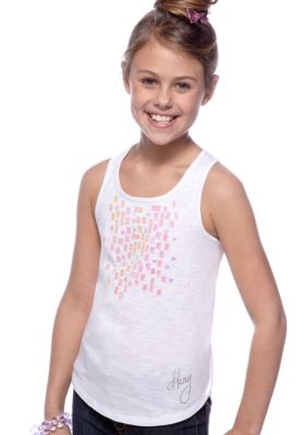 DKNY Sea Sparkle Tank Girls 7-16