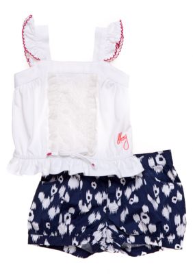 DKNY Lanai Short Set Girls 4-6x