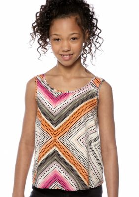DKNY Geo Print Tank Girls 7-16