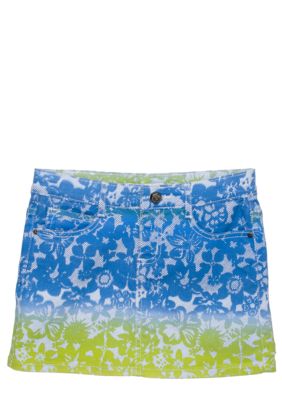 DKNY Tropical Print Skirt Girls 7-16