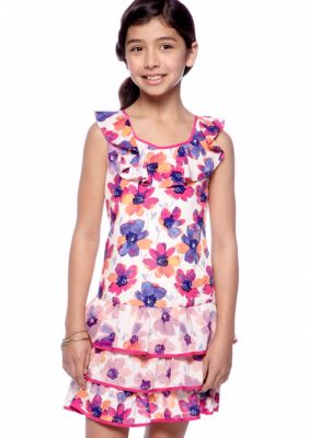 DKNY Electric Bloom Dress Girls 7-16