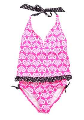 Angel Beach Wild at Heart Tankini Girls 7-16