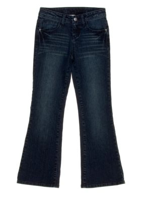 J Khaki Five Pocket Slim Fit Flare Jean Girls 7-16