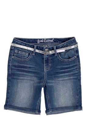 Red Camel Girls Belted Bermuda Short Girls 7-16