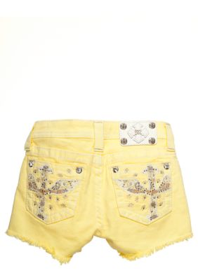 Miss Me Girls Angel Wing Pocket Color Short Girls 7-16