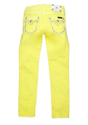 Miss Me Girls Lemon Skinny Jeans Girls 7-16