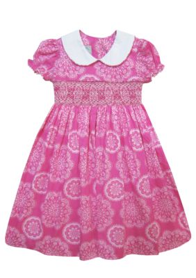 Marmellata Sprial Smock Dress Girls 4-6X