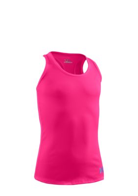 Under Armour Pink Victory Tank Girls 7-16