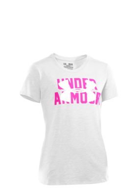 Under Armour Logo Tee Girls 7-16