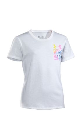 Under Armour Under Armour Play Hard Graphic Tee Girls 7-16