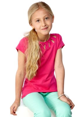 kc parker Cut out Knit Top Girls 7-16
