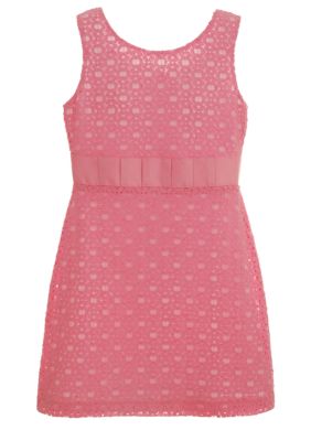 kc parker Lace Knit Dress Girls 7-16