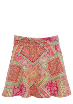 kc parker Jersey Print Skirt Girls 7-16