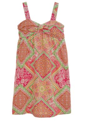kc parker Jersey Print Dress Girls 7-16