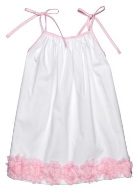 Nain & Joe Rosette Hem Dress Girls 2-8