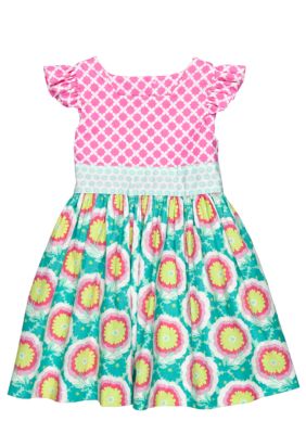 Nain & Joe Floral Hazel Dress Girls 2-8