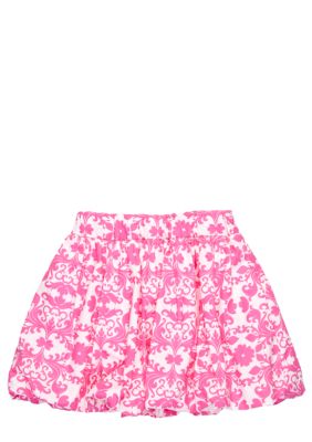 Nain & Joe Damask Print Bubble Skirt Girls 3-8