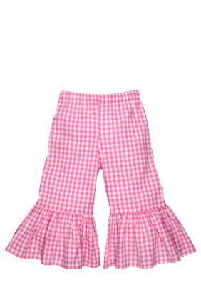 Nain & Joe Big Ruffle Gingham Capri Girls 2-8