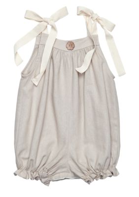 Nain & Joe Linen Bubble Romper Girls 2-4