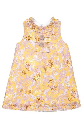 Nain & Joe Bellydancer Ruffle Front Dress Girls 2-8