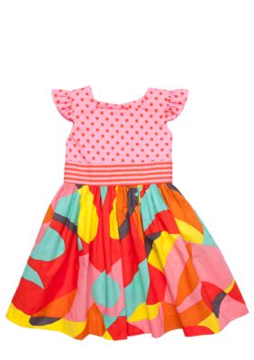 Nain & Joe Multi Print Hazel Dress Girls 2-8