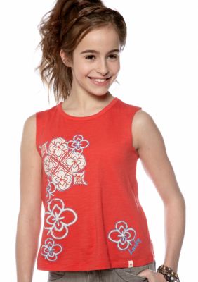 Lucky Brand Graphic Tank Girls 7-16