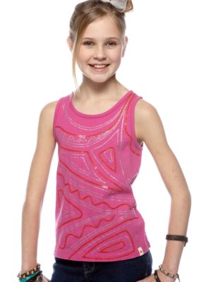 Lucky Brand Sparkle Tank Girls 7-16