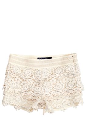 Lucky Brand Crochet Short Girls 4-6X