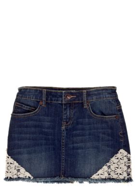 Lucky Brand Sofia Denim Mini Skirt Girls 7-16