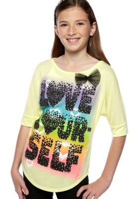 Red Camel Girls Love Your-Self Screen Tee Girls 7-16