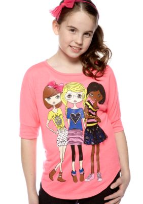 Red Camel Girls Screen Tee Girls 7-16