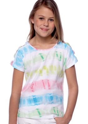 Jessica Simpson Tie Dye Top Girls 7-16
