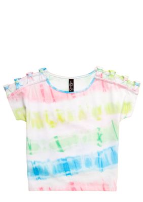 Jessica Simpson Hudson Tie Dye Top Girls 4-6x