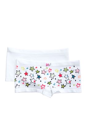 Maidenform 2-Pack Seamfree Minishort Girls 7-16
