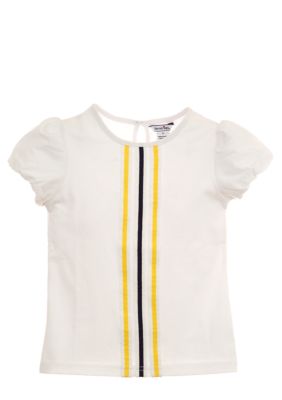 Hartstrings Ribbon Trim Tee Girls 4-6X