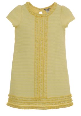 Hartstrings Knit Ruffle Dress Girls 7-16
