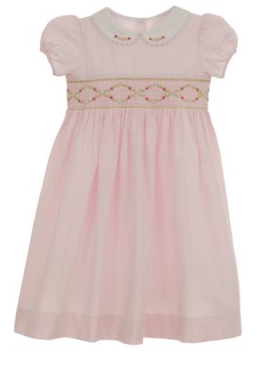 Hartstrings Smock Dress Girls 4-6X